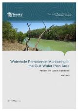 Thumbnail - Waterhole persistence monitoring in the Gulf Water Plan Area : Flinders and Gilbert catchments