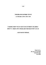 Thumbnail - Standing Committee on Health and Community Wellbeing - report 9 - Inquiry into Annual and Financial Reports 2021-22 : Government response.