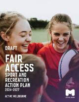 Thumbnail - Draft fair access sport and recreation action plan 2024-2027.