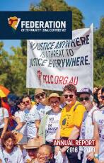 Thumbnail - Annual Report / Federation of Community Legal Centres Vic.