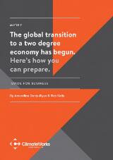 Thumbnail - The global transition to a two degree economy has begun : here's how you can prepare : guide for business
