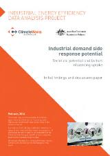 Thumbnail - Industrial demand side response potential : technical potential and factors influencing uptake : initial findings and discussion paper.