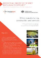 Thumbnail - Other manufacturing, construction and services : Information on the energy efficiency opportunity available to the sector, its uptake to date, and some of the factors influencing implementation.