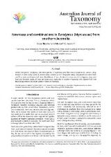 Thumbnail - Australian journal of taxonomy.
