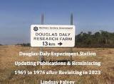 Thumbnail - Douglas-Daly Experiment Station : Updating Publications and Reminiscing About My Experiences from 1969 to 1976 after Revisiting in 2023