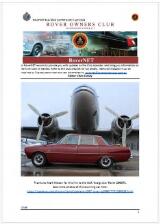 Thumbnail - RoverNET : the weekly e-newsletter of the Rover Owners Club Inc. N.S.W. & A.C.T.