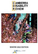 Thumbnail - The Canberra disability review : original writing and voices on disability for Canberra.