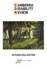 Thumbnail - The Canberra disability review : original writing and voices on disability for Canberra.
