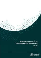 Thumbnail - Department of Environment, Science and Innovation: Report titled 'Statutory review of the Reef protection regulations', February 2024.