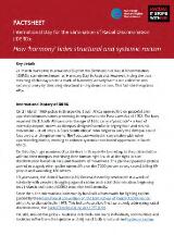 Thumbnail - International Day for the Elimination of Racial Discrimination (IDERD) : how 'harmony' hides structural and systemic racism.