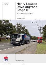 Thumbnail - Henry Lawson Drive upgrade stage 1B : REF submissions report