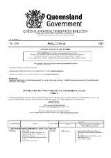 Thumbnail - Queensland Health services bulletin