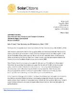 Thumbnail - Solar Citizens’ Clean Economy Jobs Bill submission.