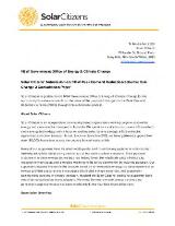 Thumbnail - Solar Citizens’ submission on ‘NSW Peak Demand Reduction Scheme: Rule Change 2 Consultation Paper.