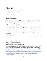 Thumbnail - Qletter : newsletter of Queensland Regional Meeting of the Religious Society of Friends