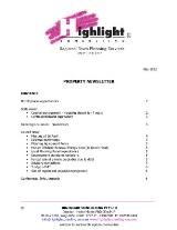 Thumbnail - Property newsletter - NSW Cerntral Coast : town planning, climate change, government updates.