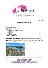 Thumbnail - Property newsletter - NSW Cerntral Coast : town planning, climate change, government updates.