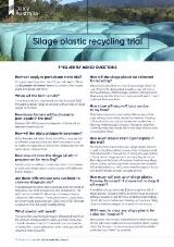 Thumbnail - Silage plastic recycling trial : frequently asked questions.