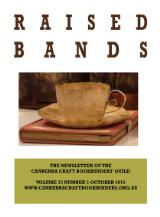 Thumbnail - Raised bands : the newsletter of the Canberra Craft Bookbinders' Guild.