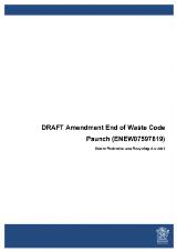 Thumbnail - Paunch (ENEW07597819) : draft end of waste code.