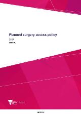 Thumbnail - Planned surgery access policy 2024.