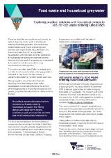 Thumbnail - Food waste and houseboat greywater : exploring practical solutions with houseboat owners to reduce food waste entering Lake Eildon.