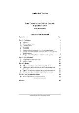 Thumbnail - Land Conservation (Vehicle Control) Regulations 2024.