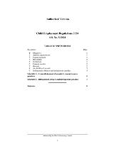 Thumbnail - Child Employment Regulations 2024.