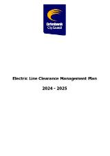 Thumbnail - Electric Line Clearance Management Plan.