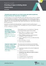 Thumbnail - Planning in open drinking water catchments.
