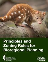 Thumbnail - Principles and zoning rules for bioregional planning : summary report