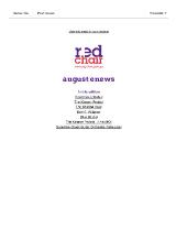 Thumbnail - Red Chair E-News.