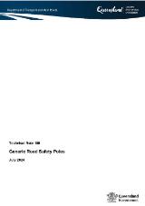 Thumbnail - Generic road safety poles : technical note TN189.