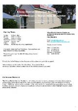 Thumbnail - Kilcoy District Historical Society Inc ... newsletter.