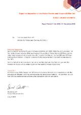 Thumbnail - Report on inspections under Section 362 of the Police Powers and Responsibilities Act 2000 for the period of 1 July 2023-31 December 2023