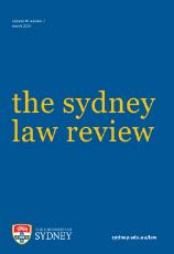 Thumbnail - The Sydney law review.