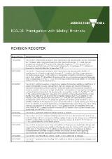 Thumbnail - ICA-04 : Fumigation with methyl bromide.