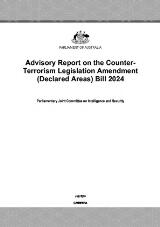 Thumbnail - Advisory Report on the Counter Terrorism Legislation Amendment (Declared Areas) Bill 2024