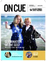Thumbnail - On cue : Black Swan State Theatre Company newsletter.