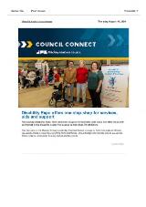 Thumbnail - Council connect enews