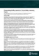 Thumbnail - Composting facility standards : consultation summary.