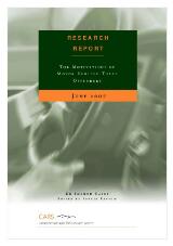 Thumbnail - The Motivations of Motor Vehicle Theft Offenders.