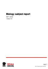 Thumbnail - Subject reports for 2021 cohort.