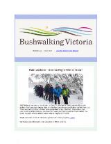 Thumbnail - Bushwalking news.