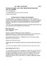 Thumbnail - THE CAPEL ADVOCATE.