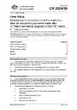 Thumbnail - Class ruling