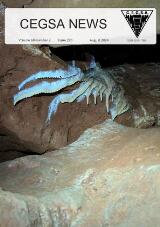 Thumbnail - CEGSA news : Newsletter of the Cave Exploration Group (South Australia) Inc.