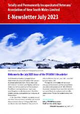 Thumbnail - E-Newsletter / Totally and Permanently Incapacitated Veterans Association of New South Wales Limited.
