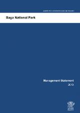 Thumbnail - Baga National Park : management statement 2013
