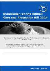 Thumbnail - Submission on the Animal Care and Protection Bill 2024.